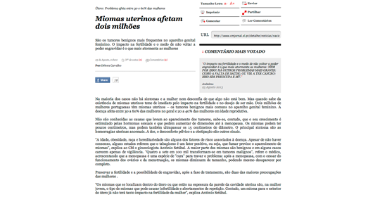 Entrevista CM ao Dr. Setubal